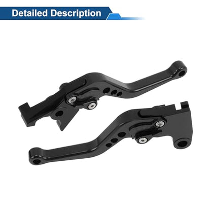 Short Brake Clutch Levers for Triumph Tiger 800 XC/XCX 2015-2018 - color: Black