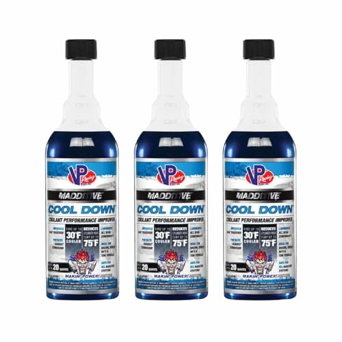 VP Racing Fuels 2085 Cool Down Coolant Performance Improver, 16 Ounces (3 Pack) - size: 3 Pack