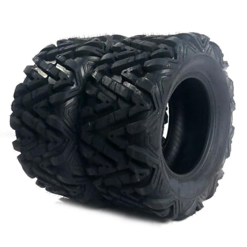 TUFFIOM 23x7-10 ATV Tires Set of 2 for All Terrains, Mud Sand Off-road ATV UTV Tire for Trail Vehicles, 4 PR, Deep Tread, Tubeless - size: 23 x 7.00-10 (2 pack)