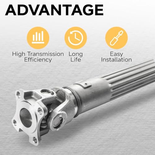 Front Drive Shaft Fit For Jeep Wrangler 2012-2017 3.6L 4WD # 52123551AA, 52123909AA - size: 52123551AA; Front; 34.57in - 39.57in