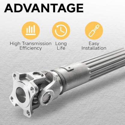 Front Drive Shaft Fit For Jeep Wrangler 2012-2017 3.6L 4WD # 52123551AA, 52123909AA - size: 52123551AA; Front; 34.57in - 39.57in