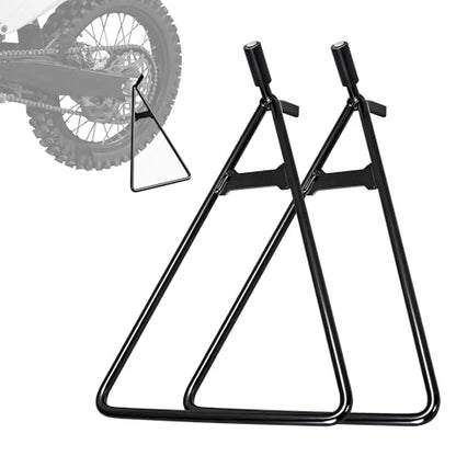 JFG RACING Dirt Bike Triangle Stand,Universal Motorcycle Kickstand,2 Pcs - size: 2