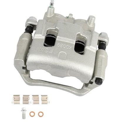 cciyu Front Right Disc Brake Caliper Assembly With Bracket 18B5027S - size: Front Right[18B5027S]