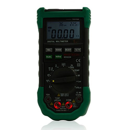 Mastech MS8229 5 in1 Auto Range Digital Multimeter Lux Sound Level Temperature Humidity Tester