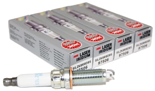 NGK 97506 Laser Iridium Spark Plug (4 Pack) SILZKBR8D8S