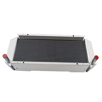 Racing Radiator Replacement for Bobcat Skid Steer 653 751 753 763 773 7753 S130G Series 666384/6666384 Cooling 3-Core All Aluminum
