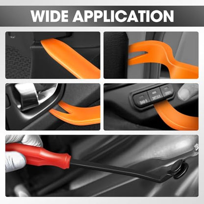 DNA Motoring 680pcs Car Push Retainer Clips, Plastic Bumper Clip Fender Clip, Door Trim Panel Clips, Bumper Fender Rivets Fasteners Push Retainer Kit for Ford, GM, Chrysler, Toyota, TOOLS-00731 - style: 680pcs