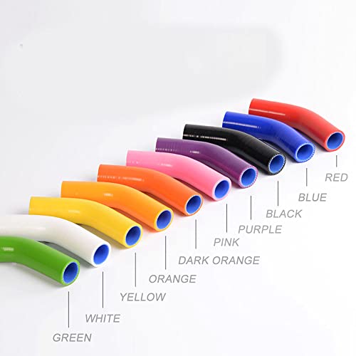 PIT66 Silicone Radiator Hose Kit Fit Honda Civic 2002-2005 - color: Red