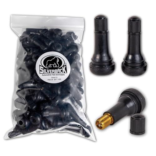 Silverback TR413 Snap-in Tire Valve Stems, Pack of 100 - size: TR413