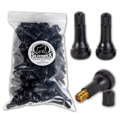 Silverback TR413 Snap-in Tire Valve Stems, Pack of 100 - size: TR413