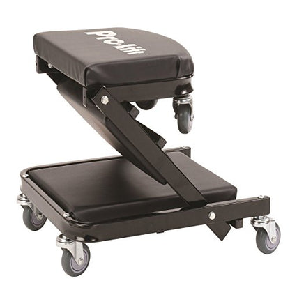 Pro-LifT C-9100 Black 40" Foldable Z Creeper (450 pounds) - color: Black