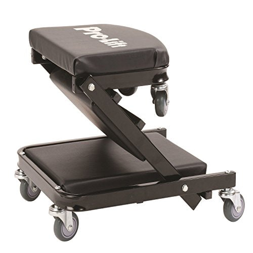 Pro-LifT C-9100 Black 40" Foldable Z Creeper (450 pounds) - color: Black