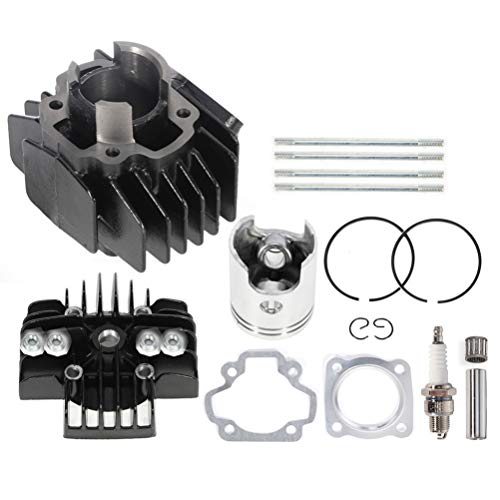 ECCPP 49CC Cylinder Piston Gasket 1981-2009 for Yamaha for PW50 - size: 49CC-93310-210M0-00