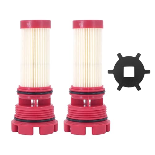 2Pcs Fuel Filter w/Removal Tool for Mercury Optimax Verado Outboard