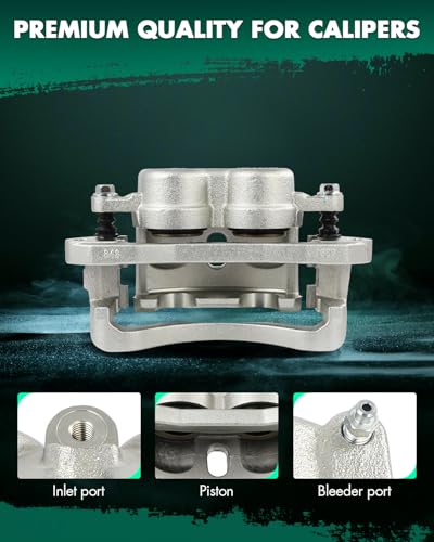 SCITOO - Rear Disc Brake Calipers Assembly w/Bracket For Chevy,For GMC - size: Rear[18B4814 & 18B4815]