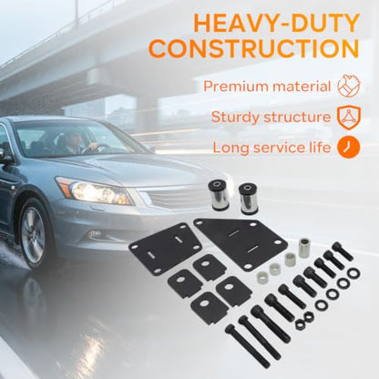 RWD Motor Mount Kit Fit for Honda K24A K24A2 K24A4 Engine Swap