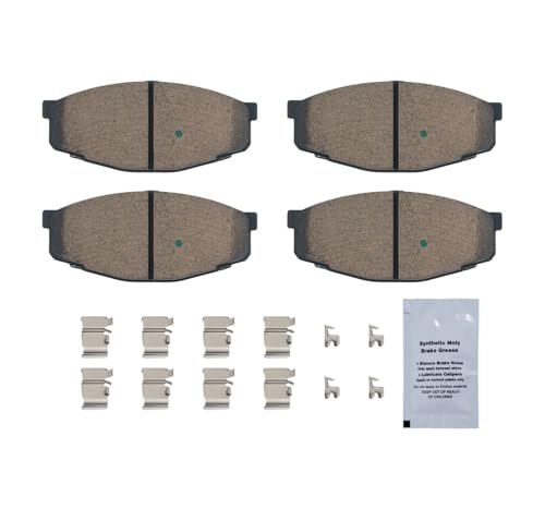 HUSCH Front Ceramic Brake Pads Kit Fit For Toyota Cressida 1988-1981 - size: D207-7127