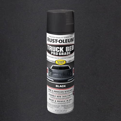 Rust-Oleum Automotive Pro Grade Truck Bed Coating Spray, Black - size: 15 Fl Oz (Pack of 1)
