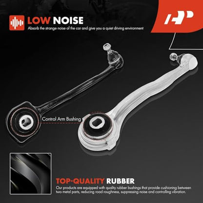 A-Premium 8Pcs Front Suspension Kit, Upper & Lower Rearward Control Arm - style: 8Pcs Kit