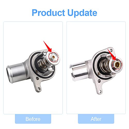 1511057 Thermostat Housing Compatible with Chevy GMC Hummer Camaro Corvette - size: 15-11057