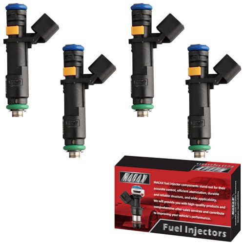 Set of 4 Fuel Injectors 4593986AA FJ1233 04593986AB Replacement - size: FJ1233