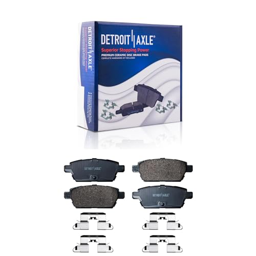 Detroit Axle - Brake Kit for Ford Fusion Lincoln MKZ Mazda 6 Mercury Milan - size: 8PR501734/KIT