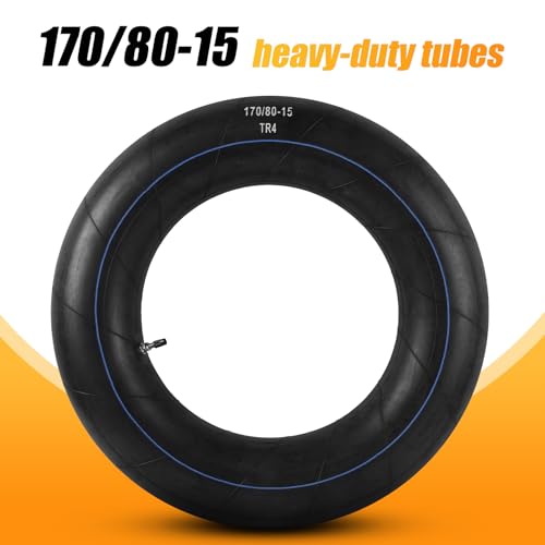 AR-PRO 170/80-15 Replacement Inner Tubes Heavy Duty with TR4 Valve Stem - Premium Butyl Rubber Power Sports Inner Tube Perfect for 170 80-15 Tire - size: 170/80-15,TR-4 (1-Pack)