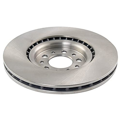 TRQ Front Ceramic Brake Pad and Rotor Set 12.99 in 5-Lug - style: BKA14204