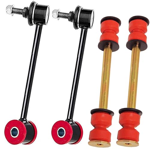 Suspension Dudes 4PC Front/Rear Sway Bar Stabilizer Link Kit FITS Escalade, Avalanche, Suburban, Tahoe, Yukon, Hummer, 2000-2006, K6700 K700539 K80631