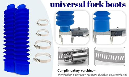 Universal Fork Boots for Honda ATC 200X 1983-1987