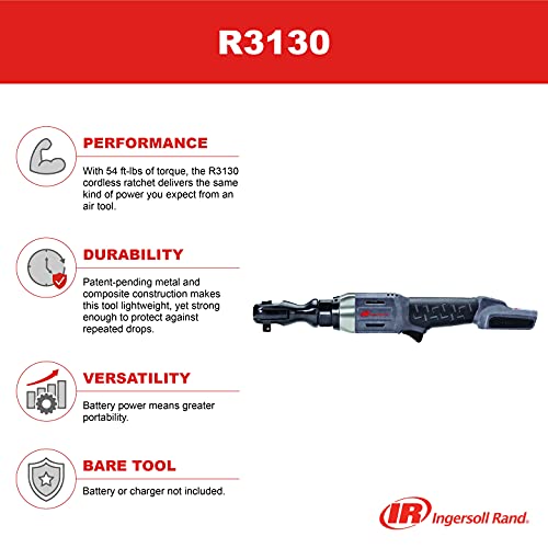 Ingersoll Rand R3130 3/8" Drive Cordless Ratchet Wrench - size: 3/8", style: Tool Only