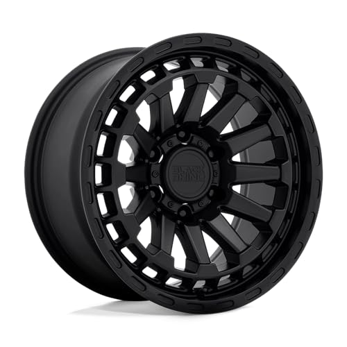 Black Rhino Hard Alloys RAID 20X9.5, 6X135, 5.72, +12mm MATTE BLACK - 2095RAD126135M87