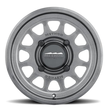 Method Race Wheel 414 UTV Bead Grip 14x7" 4x156, 38mm offset 5.33" Backspace, MR414470461252 - color: Graphite, size: 14x7, 4x156, 38 OS