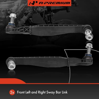 A-Premium Front Sway Bar Link Stabilizer Bar Link - Smooth Driving