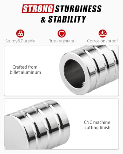 Heel/Toe Shifter Shaft Cap End Cover Compatible with Harley 1986-2017 FL Softail, 1988-2025 Touring Road King Street Electra Glide, 2008-later Trike Models (Chrome) - color: Chrome