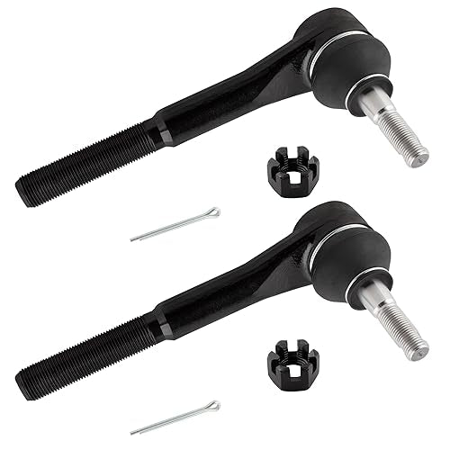 BOXI (Set of 6) Front Inner & Outer Tie Rod Ends w/Adjusting Sleeve Kit Fits for Chevrolet Astro 1990-2005 / for GMC Safari 1990-2005 AWD/Replaces ES3254 ES2838 ES2004