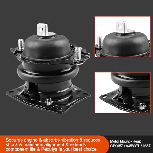 2Pcs Engine Motor Mount For Honda Pilot V6 3.5L 2006-2008