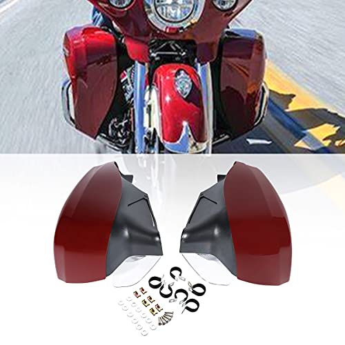 TCT-MOTORPARTS Hard Red Lower Fairings Inner Assembly Fit for Indian Springfield 2016-2025 Chieftain Limited Classic Elite Dark Horse - color: Red Lower Fairing