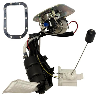 62897-01B Fuel Pump Assembly Fit For 2006-2007 Harley Davidson Fat Boy Softail Deluxe Night Train FLST FLSTC FXST Deuce Standard Heritage Custom Springer Classic EFI Fuel Pump Module Assembly 75132-06