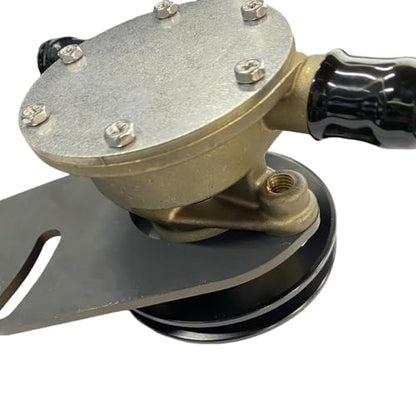128377-42500 Raw Water Pump with Bracket for Yanmar 2GM20 3GM30