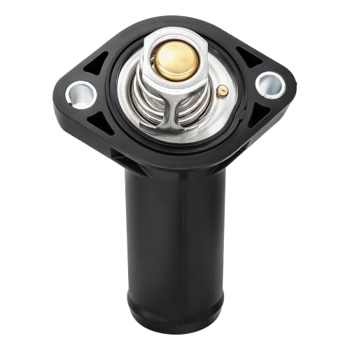 Engine Coolant Thermostat Housing Assembly Compatible with Jeep Wrangler JK V6 3.8L 2007 2008 2009 2010 2011 Replace # 902-3038 4666149AA 85357 CH5357 CO34826 Thermostat Housing - size: 902-3038