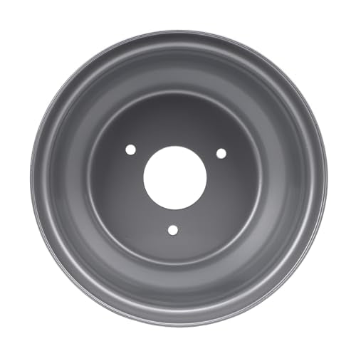8 Inch ATV Wheel Rim, Premium Aluminum Alloy, Off Road, 3 Lugs Design, 78mm Hole Distance, for ATVs and Go Karts - size: Three Hole (Hole Spacing: 78mm / 3.07in)
