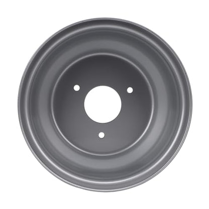 8 Inch ATV Wheel Rim, Premium Aluminum Alloy, Off Road, 3 Lugs Design, 78mm Hole Distance, for ATVs and Go Karts - size: Three Hole (Hole Spacing: 78mm / 3.07in)