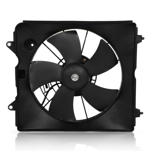 SCITOO Radiator Cooling Fan Assembly for Honda for CR-V 2007-2009 2.4L
