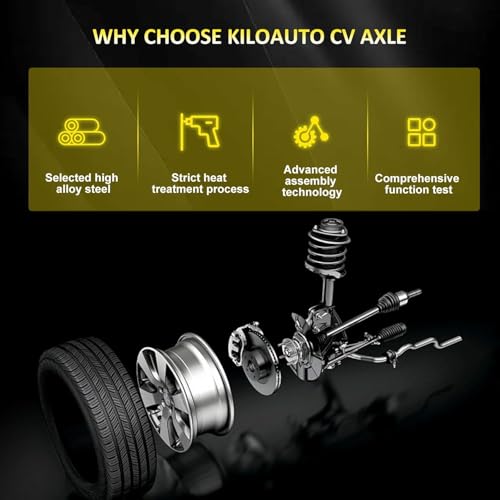 CV Axle Fit 2010-2011 for Milan 2.5L 2010-12 for Ford Fusion 2.5L