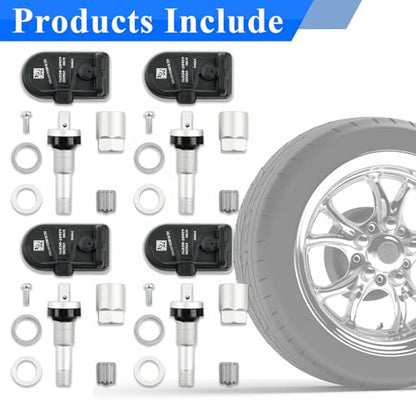 TPMS 315MHz Tire Pressure Sensor 4-Pack - size: 4260708010;426070C050;426070C060;426070C080