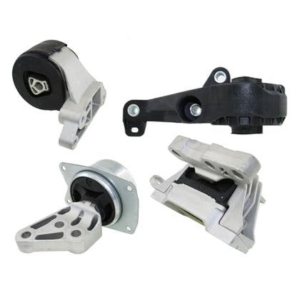 Engine Motor & Auto Transmission Mount Set 4PCS Replacement for Cadillac XTS 3.6L AWD 2013-2019 Replace A5535 A5530 A5676 A5675