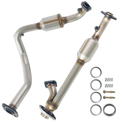 Rear Catalytic Converter Compatible with Toyota 4Runner 4.0L V6 2013-2019, FJ Cruiser 4.0L V6 2013-2014 (EPA Compliant) - size: for Toyota 4runner 13-19 4.0L Rear