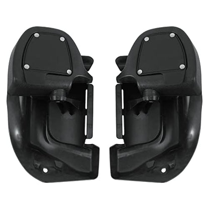 TCT-MOTORPARTS Lower Vented Leg Fairings Cap Glove Box Fit For Harley Touring Road Street Electra Glide Road King Tour Electra Glide Ultra Classic FLHTC1983-2013 - color: Color #2