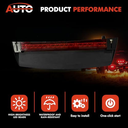 Third Brake Light Tailgate Boot Rear Stop Lamp For Audi